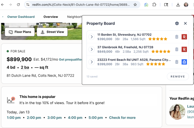 HomeScout Extension Interface